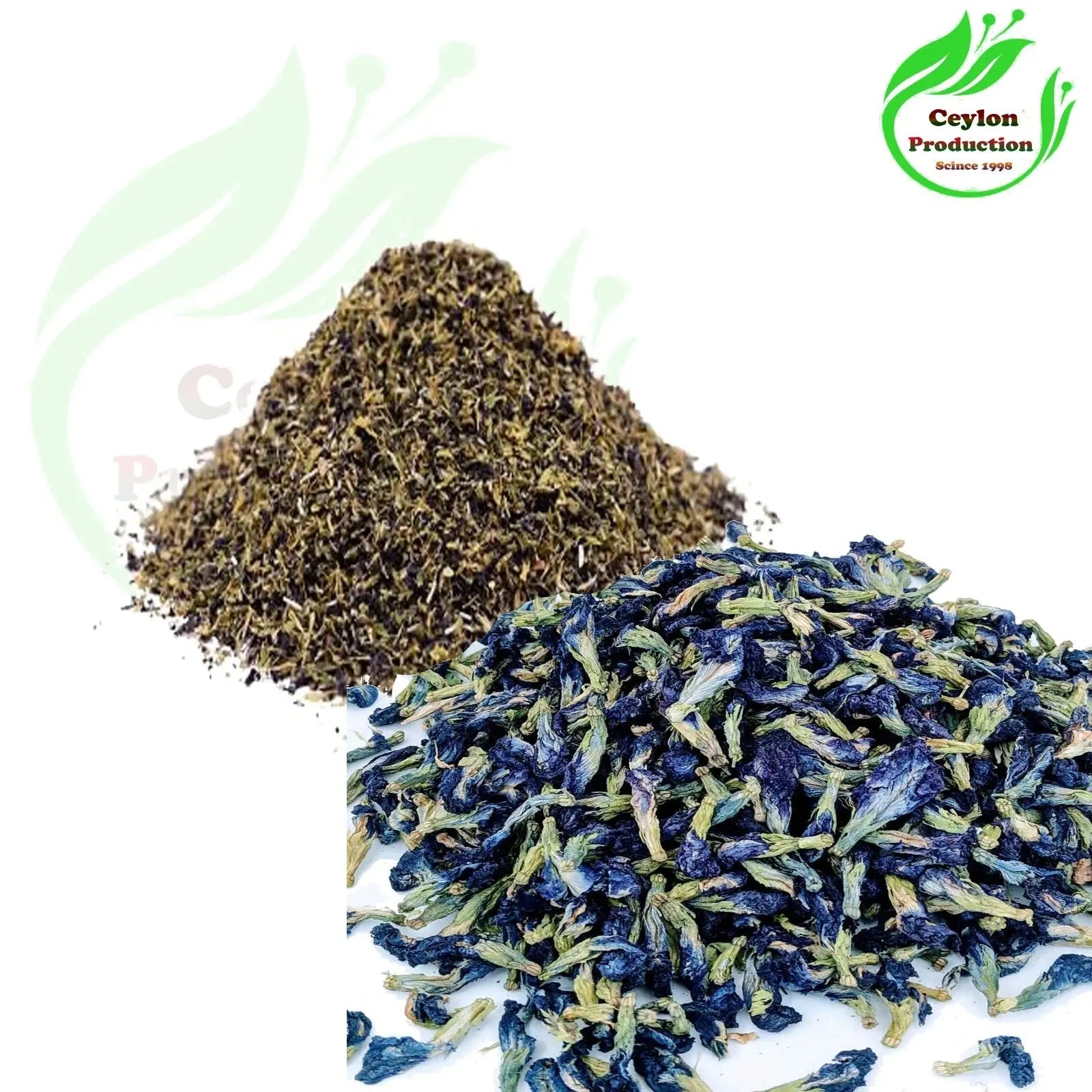 Organic Butterfly Blue Pea Flower Tea Cut 1-2mm Clitoria Ternatea Herbal
