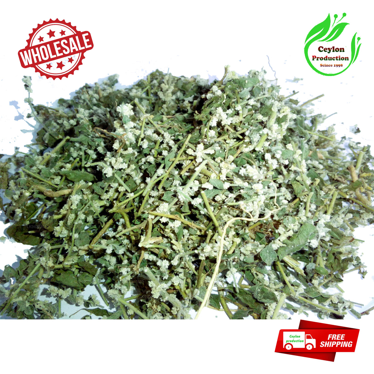 Dried Polpala plant Slices(1-4cm Cut)pure Organic Green Natural Herbal Drink (Aerva lanata)