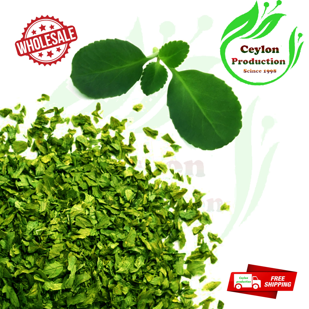 Organic dried herbal akkapana leaf leaves tea cut(2-3mm)(Kalanchoe pinnata)