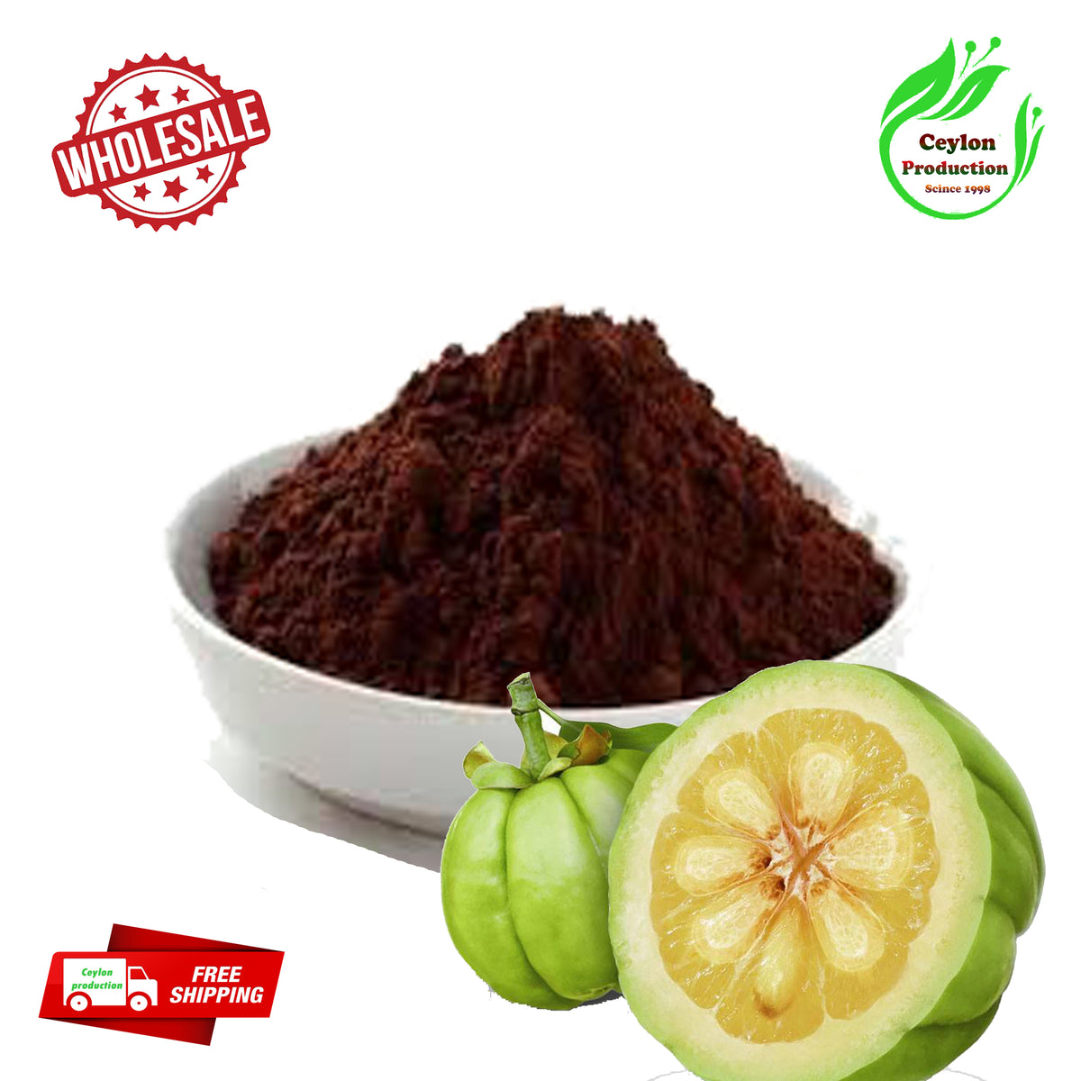 Dried organic Garcinia fruit Ground powder pure natural (Garcinia)weight loss supplement