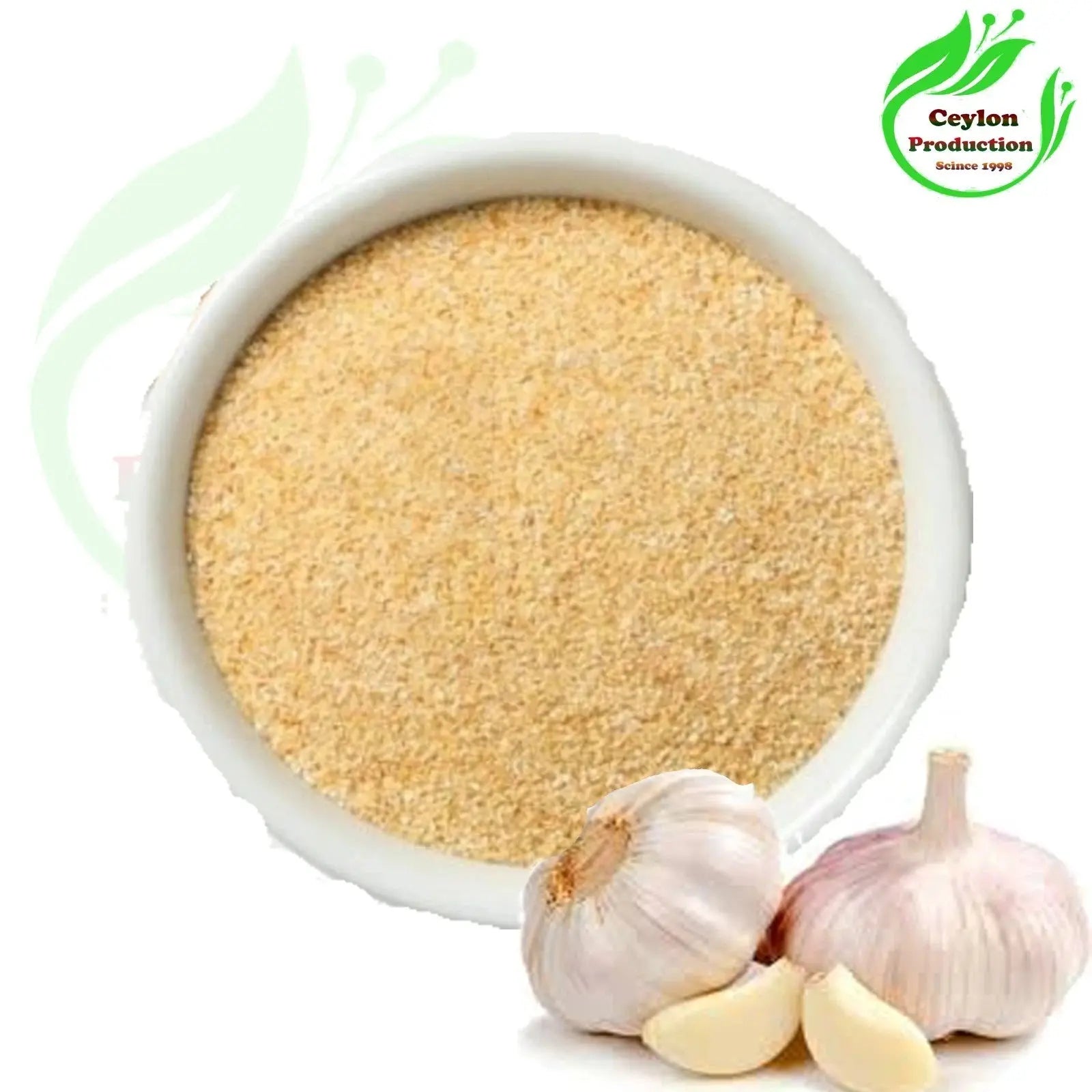 Organic Dried Garlic Powder Ground Natural Culinary Spice Seasoning